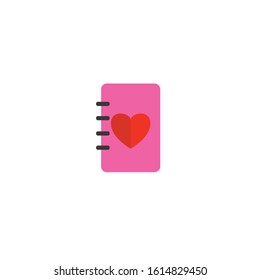 diary clip art vector illustration