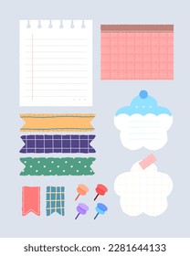 Diary decoration sentimental sticker set
