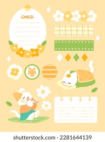 Diary decoration sentimental sticker set
