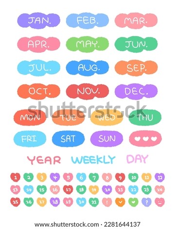 Diary decoration sentimental sticker set
