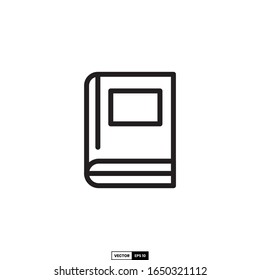 diary icon, design inspiration vector template for interface and any purpose