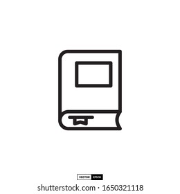 diary icon, design inspiration vector template for interface and any purpose