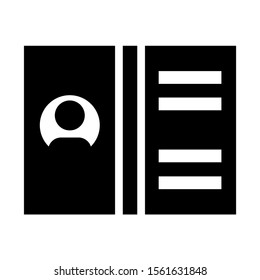 diary icon isolated sign symbol vector illustration - high quality black style vector icons
