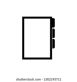 Diary icon, Notepad, Notebook icon ,document sign design