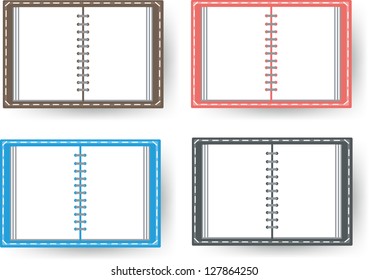 diary in vector format