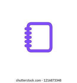 diary vector icon