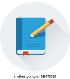 Diary Vector Icon