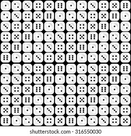 Dice Background. Vector