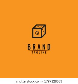 
dice coffee logo for your brand