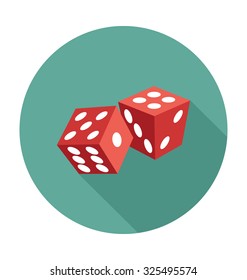 
Dice Colored Vector Illustration
