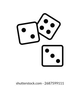 Ícone do vetor de cubo de dados que pode facilmente modificar ou editar
