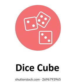 Ícone do vetor de cubo de dados que pode facilmente modificar ou editar
