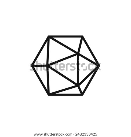 Dice D20 Icon Collection Gaming Dice Illustrations for Board and Role-Playing Games