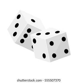 dice game casino related icons image vector illustration design 