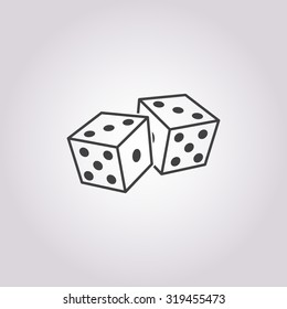 Dice icon. 