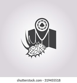 Dice icon. 