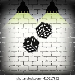 Dice icon.