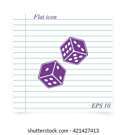 Dice icon.