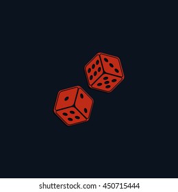 Dice icon.