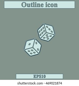 Dice icon.