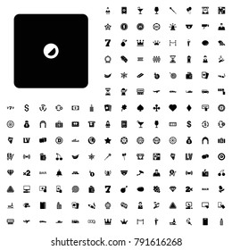 Dice icon illustration isolated vector sign symbol. editable casino icons vector set.
