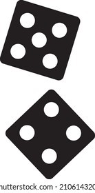 dice Icon on white background..eps