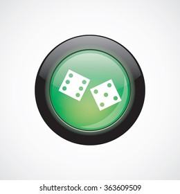 dice icon, on white background