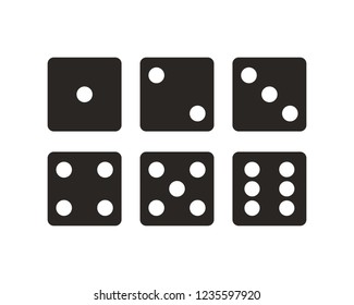 Dice icon sign symbol