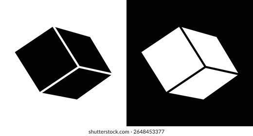 Dice icon symbol collection. Flat vector stock illustration.