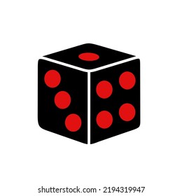 icono de dados con diseño de moda