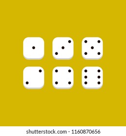 dice icon . vector