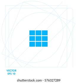 Dice  icon Vector design.