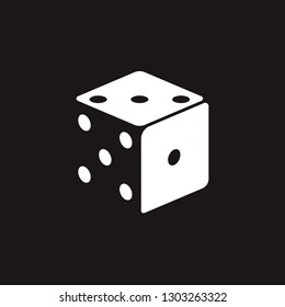 dice icon. dice vector design. Sign design. Vector design. Logo. Vector illustration