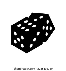 Dice icon vector design templates