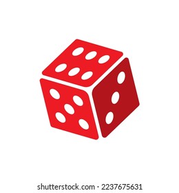 Dice icon vector design templates