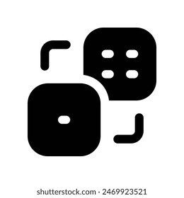 Vector de glifo para tu Sitio web, móvil, presentación y diseño de logo.