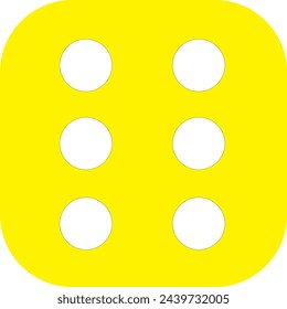 Dice isolated on white background eps