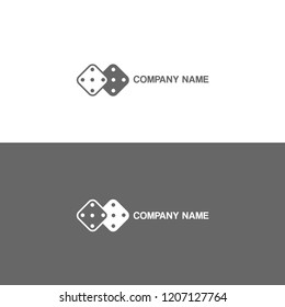 Dice Logo, Dices Icons, Vector