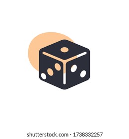 Dice - Modern Icon (Pictogram)