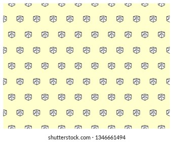 dice on a color background vector