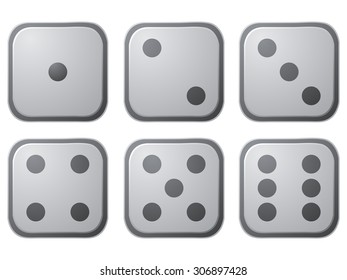 Dice Set Vector Illustration Stock Vector Royalty Free 306897428 Shutterstock Dice Set Vector Illustration Stock Vector Royalty Free 306897428 Shutterstock
