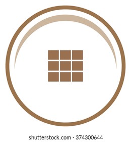 Dice sign vector icon.