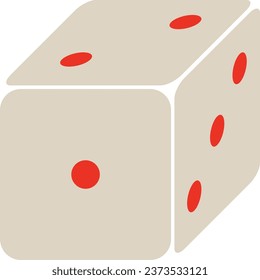 Dice used in games Colored