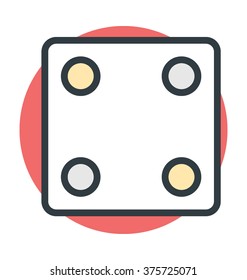 Dice Vector Icon