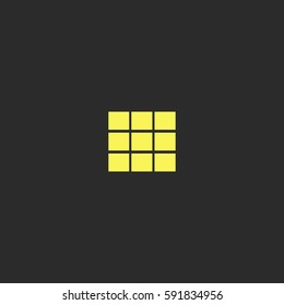 Dice vector  icon.
