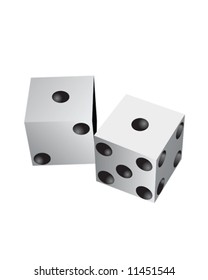 Dice Vector Illustration