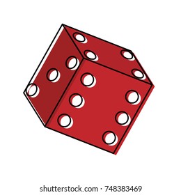 dice  vector illustration