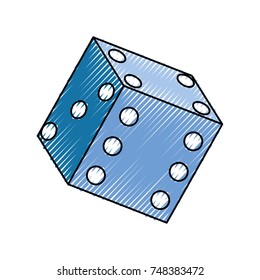 dice vector illustration