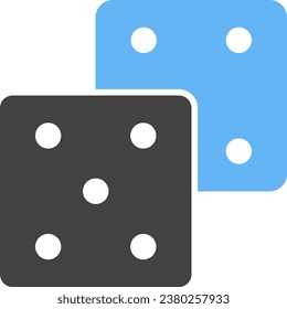 Dices icon vector image. Suitable for mobile application web application and print media.