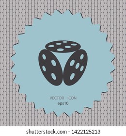 Dices icpn, vector design element
